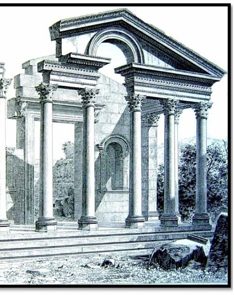 Şekil 154. Termessos Hadrianus N1 Tapınağı (Lanckoronski, Pisidie) Şekil 155.