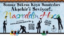 Sonsuz Şükran Köyü sanatçıları çeşitli etkinliklerde bulunmak üzere Akşehir'e geldi.