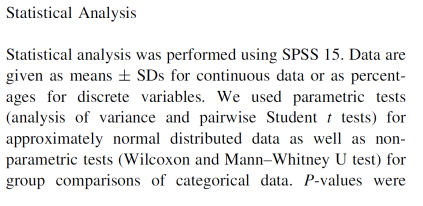 İstatistik Kullanılan program Sürekli ve kesikli değişkenler Kullanılan testler P değeri Yöntem: Şablonu dolduralım Bulgular () Bulgular Yöntem bölümüne paralel olmalı Çok fazla veri sonucu varsa: