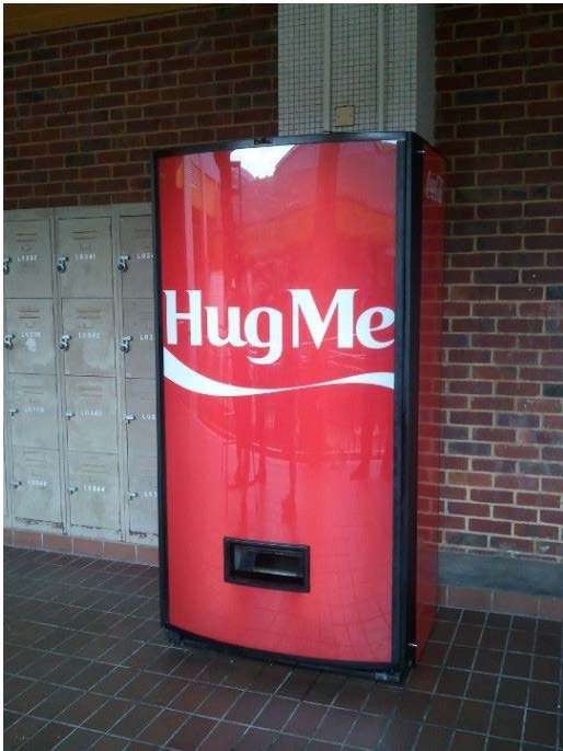 Coca Cola: Hug Me Machine