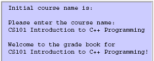 Sınıf ve Veri Üyeleri, Get ve Set Fonksiyonları Ekran çıktısı 13 Sınıf ve Veri Üyeleri, Get ve Set Fonksiyonları Satır 15-40 arasında GradeBook adlı bir sınıf tanımlanıyor.