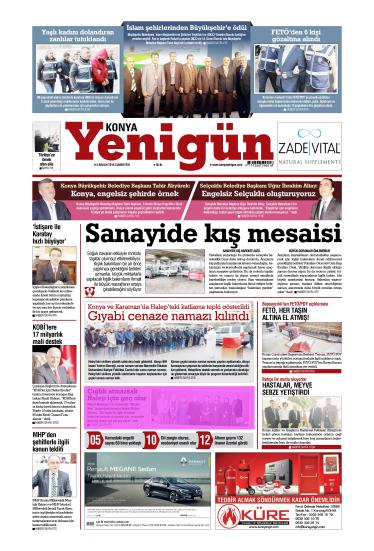 KONYA YENİGÜN Tarih : 03.12.