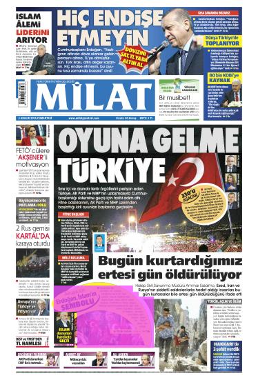 MİLAT Tarih : 03.12.