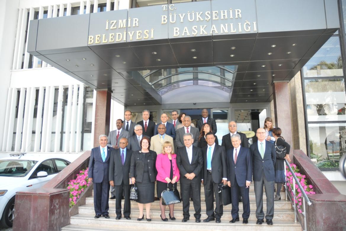 Kocaoğlu, heyetin kendisini ve İzmir i ziyaretleri nedeniyle onur duyduğunu belirterek, İzmir halkı adına heyete teşekkürlerini sunmuştur.