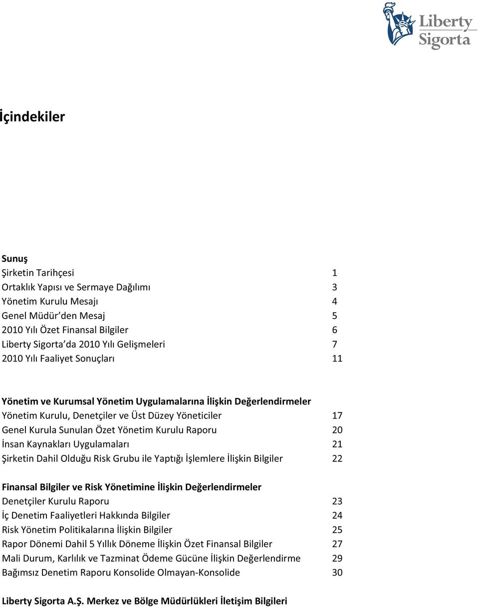 irketindahilolduuriskgrubuileyaptlemlerelikinbilgiler 22 FinansalBilgilerveRiskYönetiminelikinDeerlendirmeler DenetçilerKuruluRaporu 23 çdenetimfaaliyetlerihakkndabilgiler 24