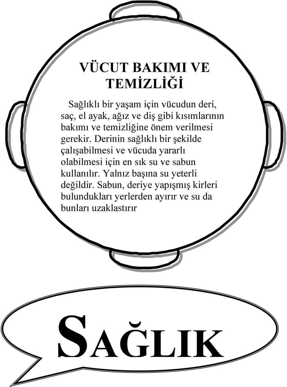 Derinin sağlıklı bir şekilde çalışabilmesi ve vücuda yararlı olabilmesi için en sık su ve sabun