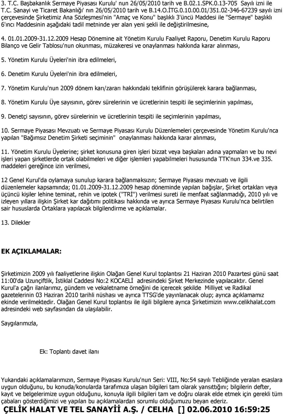 değiģtirilmesine, 4. 01.01.2009-31.12.