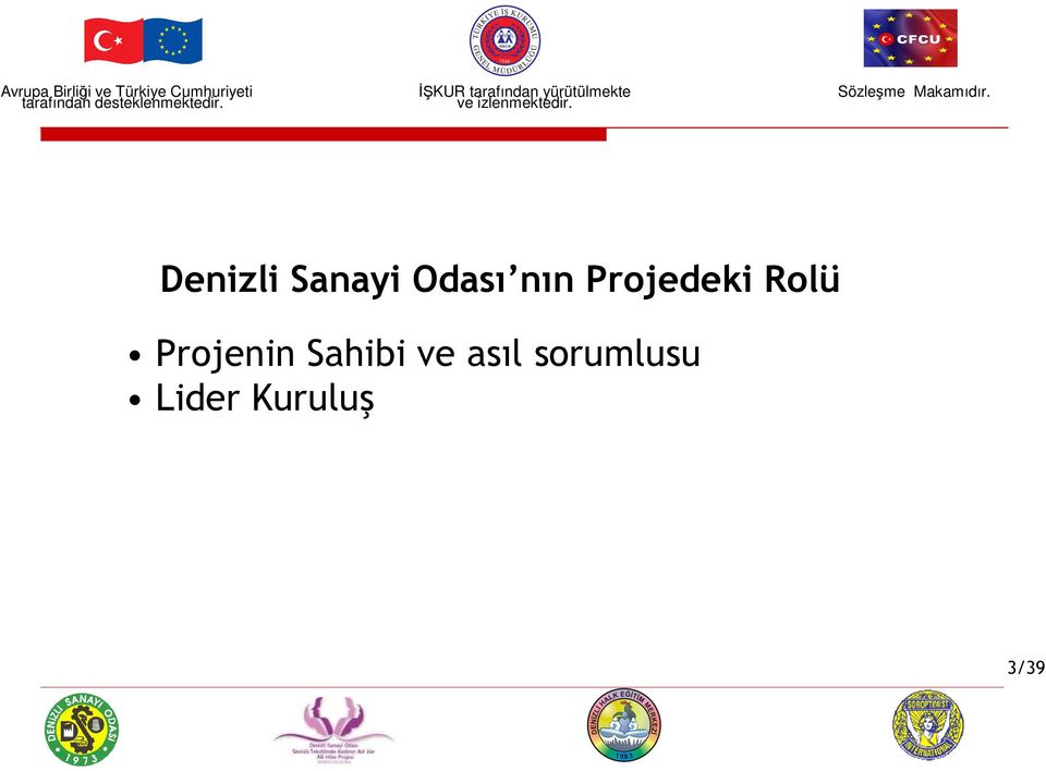 Projenin Sahibi ve