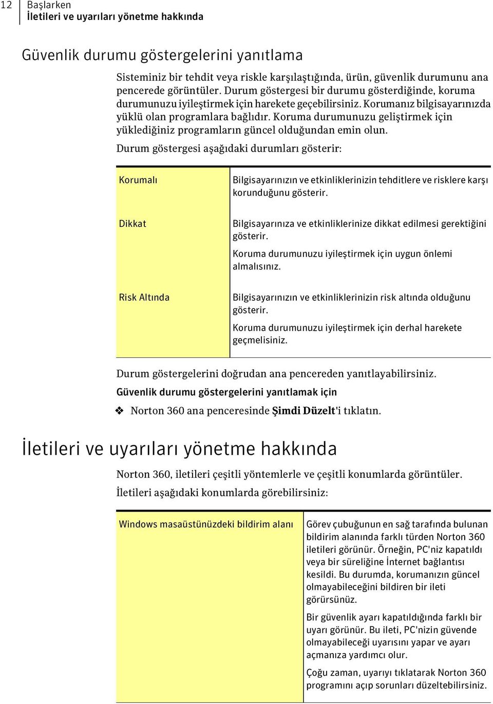 Koruma durumunuzu geliştirmek için yüklediğiniz programların güncel olduğundan emin olun.