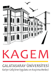 Galatasaray Üniversitesi Kariyer Geliştirme Uygulama ve Araştırma Merkezi GSÜ KAGEM, doğrudan Rektörlüğe bağlı olarak faaliyet gösteren bir uygulama ve araştırma merkezi olarak öğrencilere ve