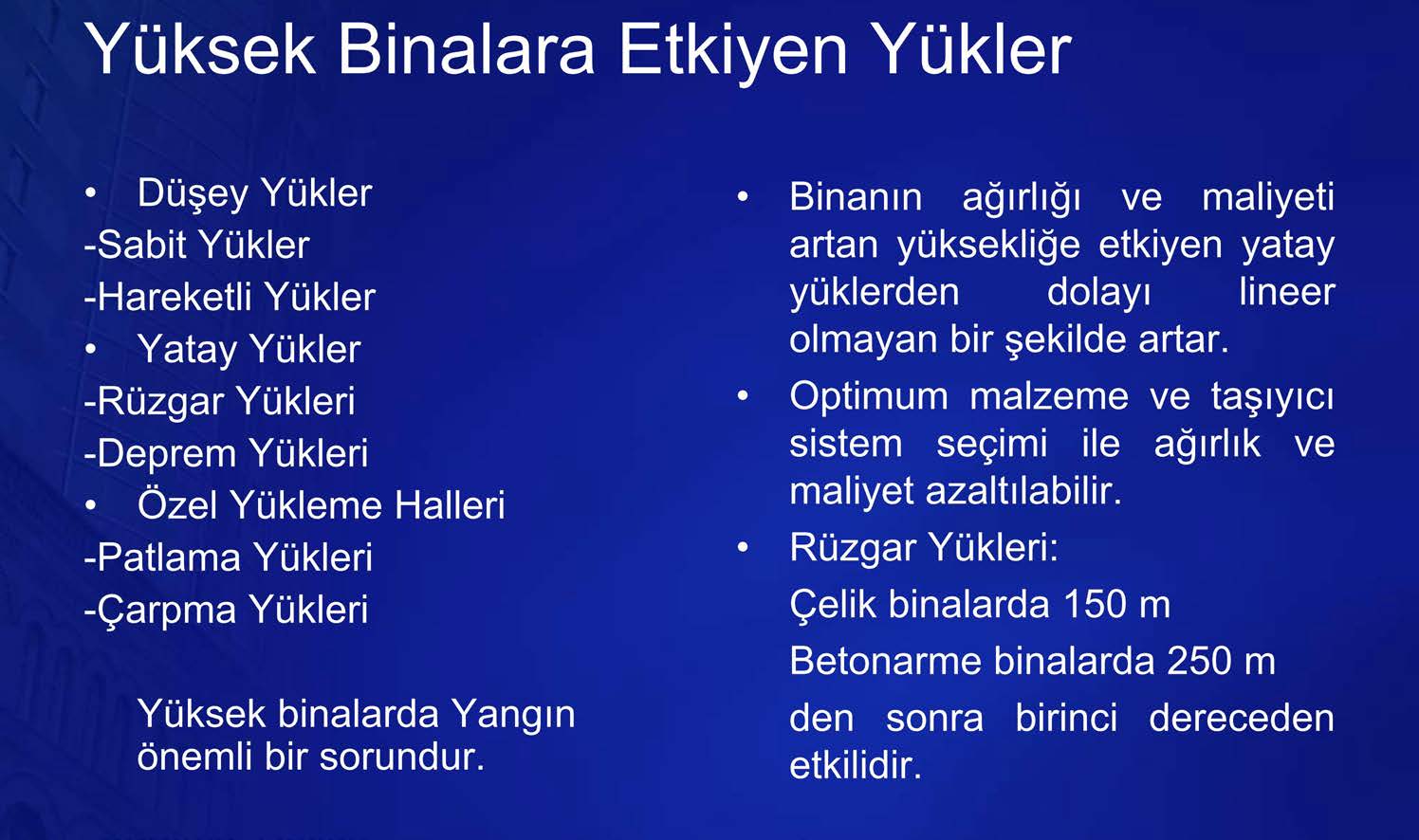 Çelik Yapılar Taşıyıcı Sistem Düzenleme