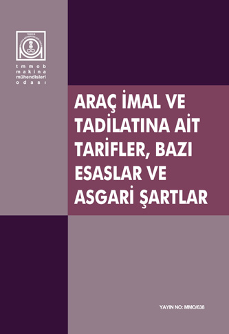 Soğutma Sistemleri (MMO/645) - İletim Tekniği (MMO/647) Yeni basımı yapılan etkinlik kitapları: - TMMOB Sanayi Kongresi 2013 Bildiriler Kitabı (E/2014/622) - Asansör Sempozyumu Bildiriler Kitabı