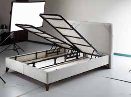 aza Siesta YNİ arklı renk alternatifleri ile yatak odalarına şıklık getiren Siesta sandıklı baza, çelik kontrüksiyonuyla da dayanıklılıkta oldukça iddialı.