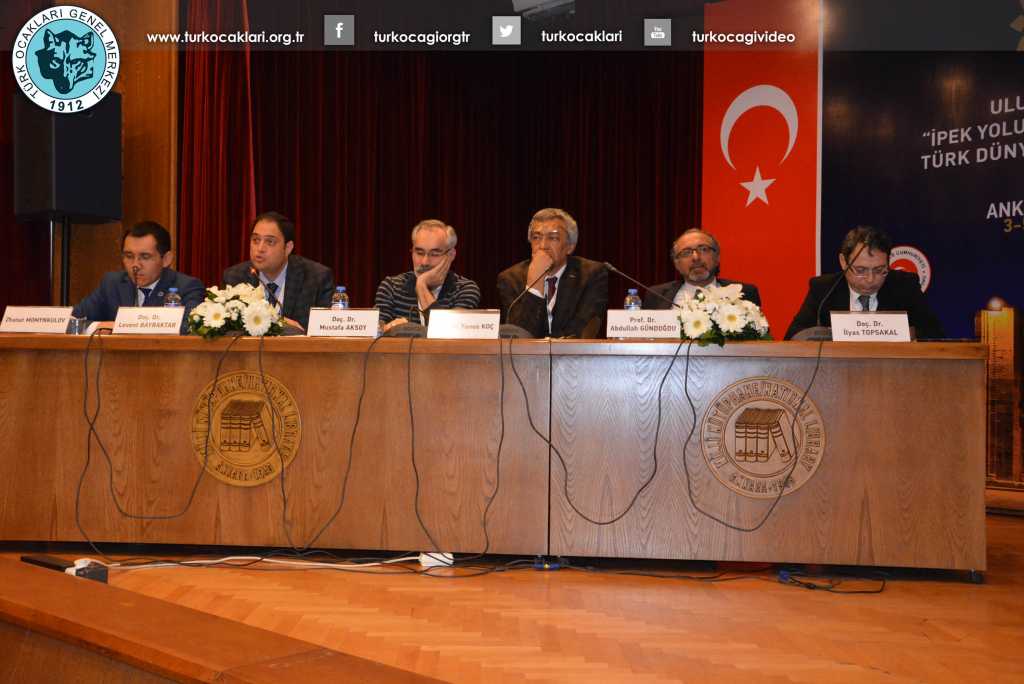 Uluslararası İpek Yolu'nun Yükselişi ve Türk Dünyası Bilgi Şöleni Gerçekleştirildi Türk Ocakları Genel Merkezi tarafından düzenlenen Uluslararası İpek Yolu nun Yükselişi ve Türk Dünyası Bilgi Şöleni