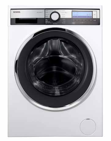 VESTEL TEK SEFERDE DÜNYALARI YIKAR, TÜM ZAMANINIZI SEVDiKLERiNiZE SAKLAR. Vestel Çamaşır Makineleri 10 kg lık geniş iç hacmi sayesinde tüm çamaşırları yıkar.