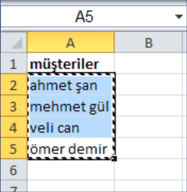 Çalışma kitabı içinde, çalışma kitapları arasında, uygulamalar arasında veri bağlantısı kurma Excel içerisinde veri bağlantıları kurarak aynı verilerin birçok çalışma kitabına girilmesini