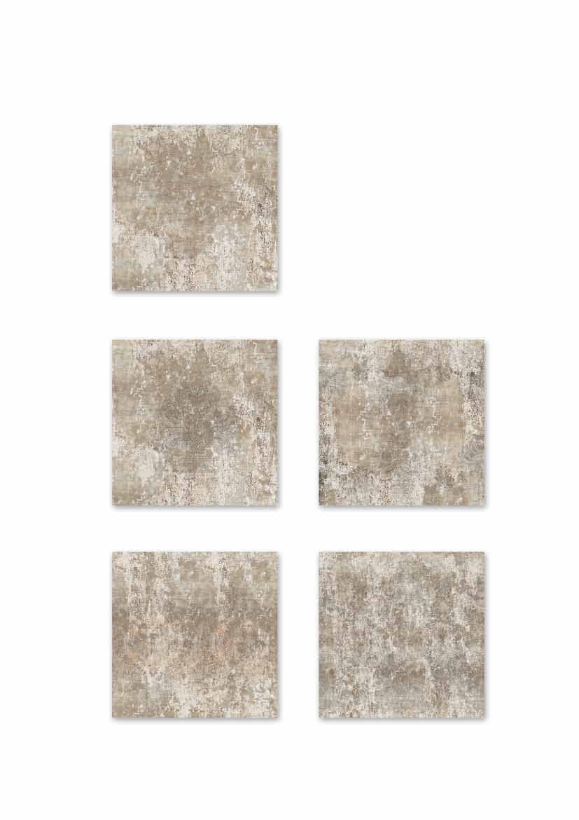 MODENA Sırlı Porselen Karo / Glazed Porcelain Tile 50x50 cm m 20"x20" V 3 60x60 cm 24"x24" FL V 3 204903 Flora / Flora 204503 50x50 cm / 20"x20" Flora /