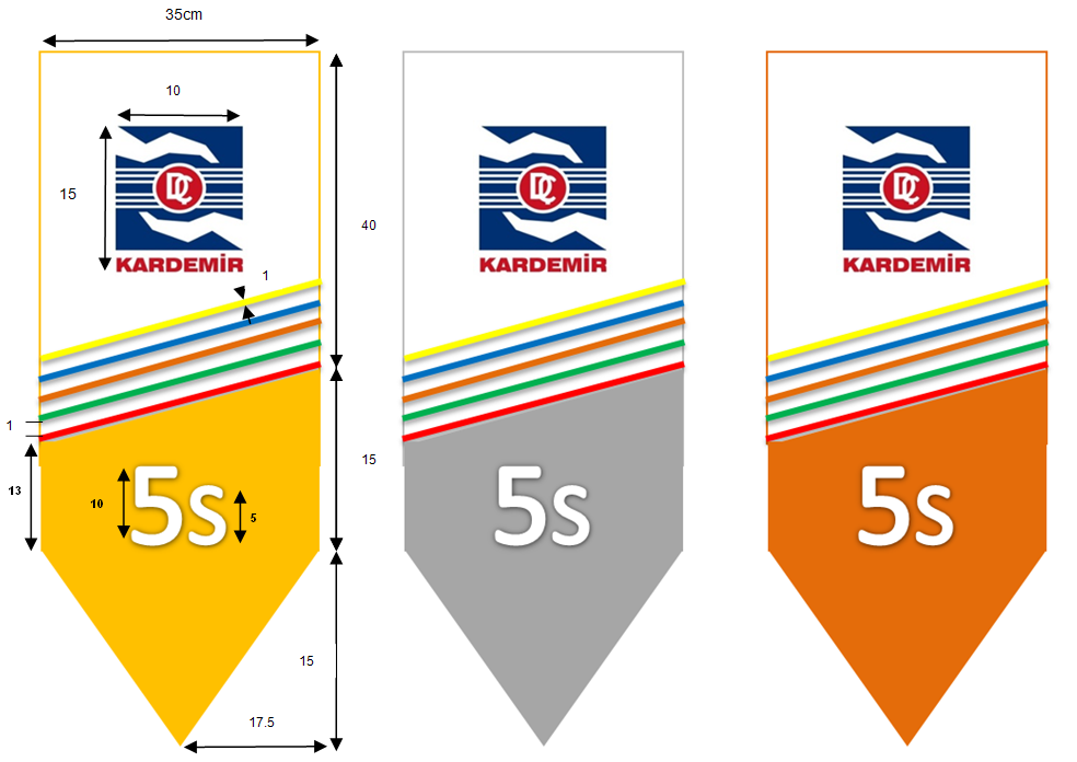 Sayfa No 3/6 4.4 Bayrak Standardı 1 11 Logo: Kurumsal Kimlik klavuzuna uygun olacaktır.