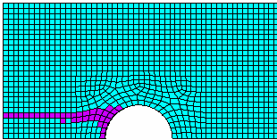 76 e) dereceli tabakadaki hasar, F = 876 N f) 9 dereceli tabakadaki hasar, F = 876 N g) dereceli tabakadaki hasar, F = 9598 N h) dereceli tabakadaki hasar, F = 87 N Şekil 6.3.