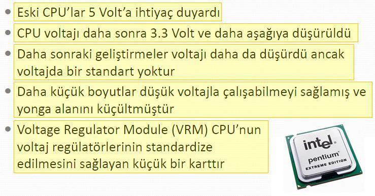 İşlemci Voltajı 20.10.