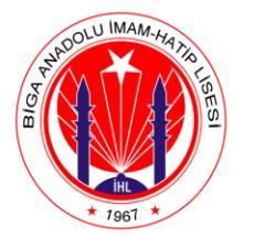 Projenin Adı Projenin Konusu Projenin Amacı 2015-2016 EĞİTİM-ÖĞRETİM YILI BİGA ANADOLU İMAM HATİP LİSESİ MÜDÜRLÜĞÜ OKUYAN YEDİLER PROJESİ OKUYAN YEDİLER PROJESİ Kitap Okuma Etkinliği Anadolu imam