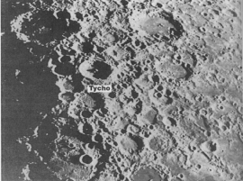 Şekil 3.59 Tycho Krater i 2- Tycho ve Archimedes kraterleri arasındaki ana farklılık nedir? 4- Şekil 3.60 de ki Copernicus Krater i, Archimedes den yaşlı ya da genç midir? Neden?