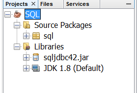 1 Libraries- Add JAR/ Folder- internetten indireceğniz sqljdbc42.