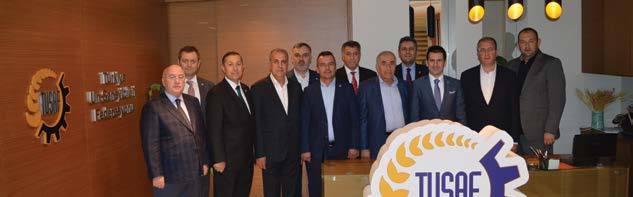 YÖNETİM KURULU TAZELEDİĞİ GÜVEN İLE BİR DÖNEM DAHA GÖREVDE TFIF BOARD OF DIRECTORS REMAINS ON DUTY FOR ANOTHER PERIOD WITH THE RESTORED TRUST Türkiye Un Sanayicileri Federasyonu olağan genel kurulu 7