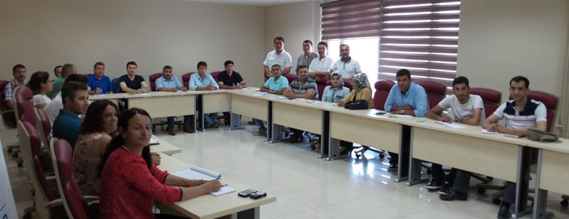 EĞİTİM BİLDİRİSİ Ek 6 Sulama Yayımcısı Temel Eğitimi-1, 23 27 Haziran 2014, GTHB Adana - ZÜİTYHEMM GAP-TEYAP Yayım Modeli Programı kapsamında Sulama Yayımcısı Temel Eğitimi Adana da Geçekleştirildi.