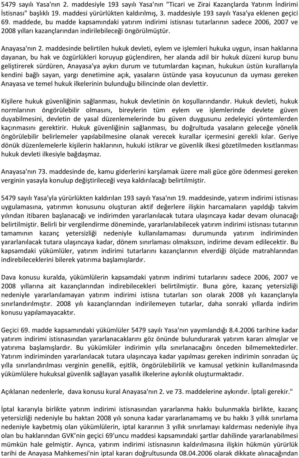 Anayasa'nın 2.