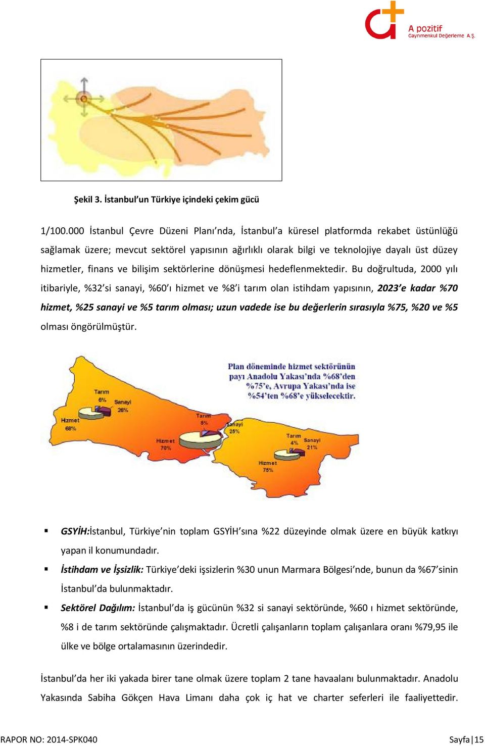 ve bilişim sektörlerine dönüşmesi hedeflenmektedir.