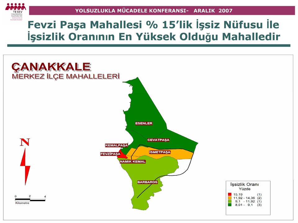 İle İşsizlik Oranının