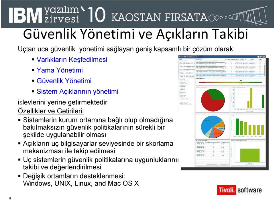 bakılmaksızın güvenlik politikalarının sürekli bir şekilde uygulanabilir olması Açıkların uç bilgisayarlar seviyesinde bir skorlama mekanizması ile takip