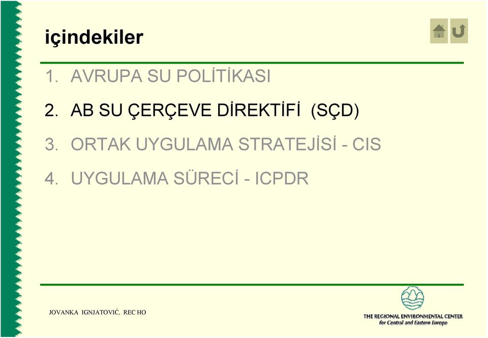 AB SU ÇERÇEVE DİREKTİFİ (SÇD) 3.