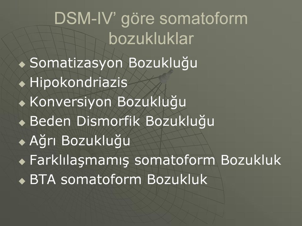 Beden Dismorfik Bozukluğu Ağrı Bozukluğu