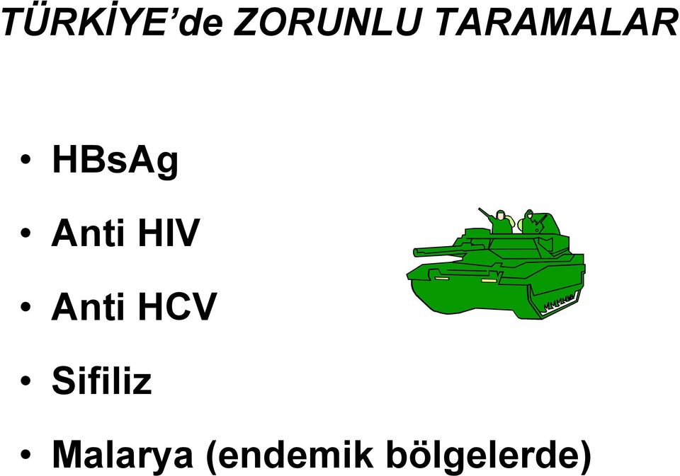 HIV Anti HCV Sifiliz