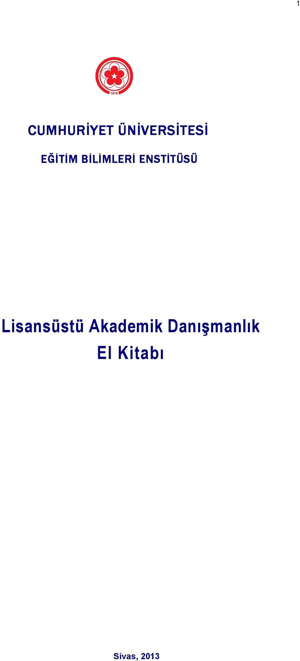 Lisansüstü Akademik