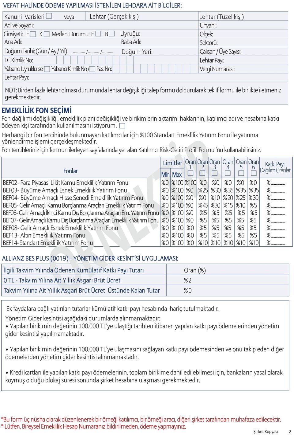 B REYSEL EMEKL L K TEKL F FORMU 2015/1 - PDF Ücretsiz indirin