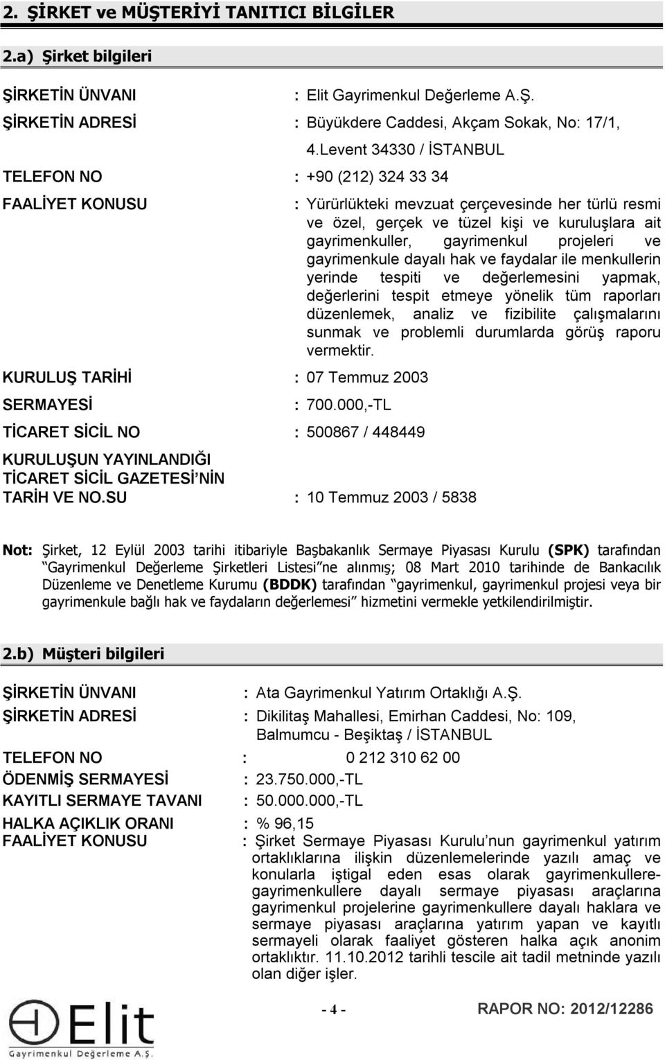 kuruluşlara ait gayrimenkuller, gayrimenkul projeleri ve gayrimenkule dayalı hak ve faydalar ile menkullerin yerinde tespiti ve değerlemesini yapmak, değerlerini tespit etmeye yönelik tüm raporları