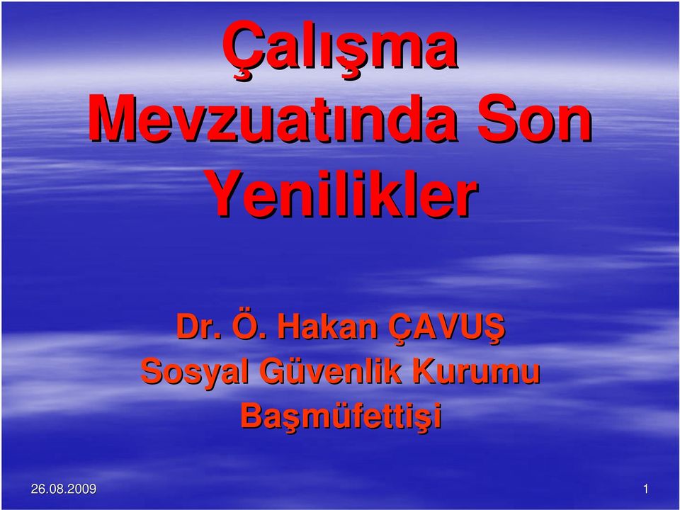 . Hakan ÇAVUŞ Sosyal