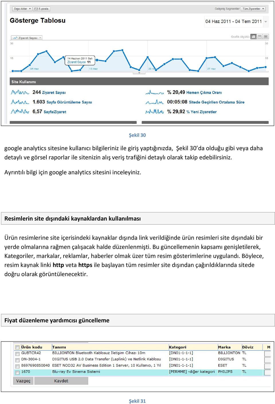 Resimlerin site dışındaki kaynaklardan kullanılması Ürün resimlerine site içerisindeki kaynaklar dışında link verildiğinde ürün resimleri site dışındaki bir yerde olmalarına rağmen çalışacak halde