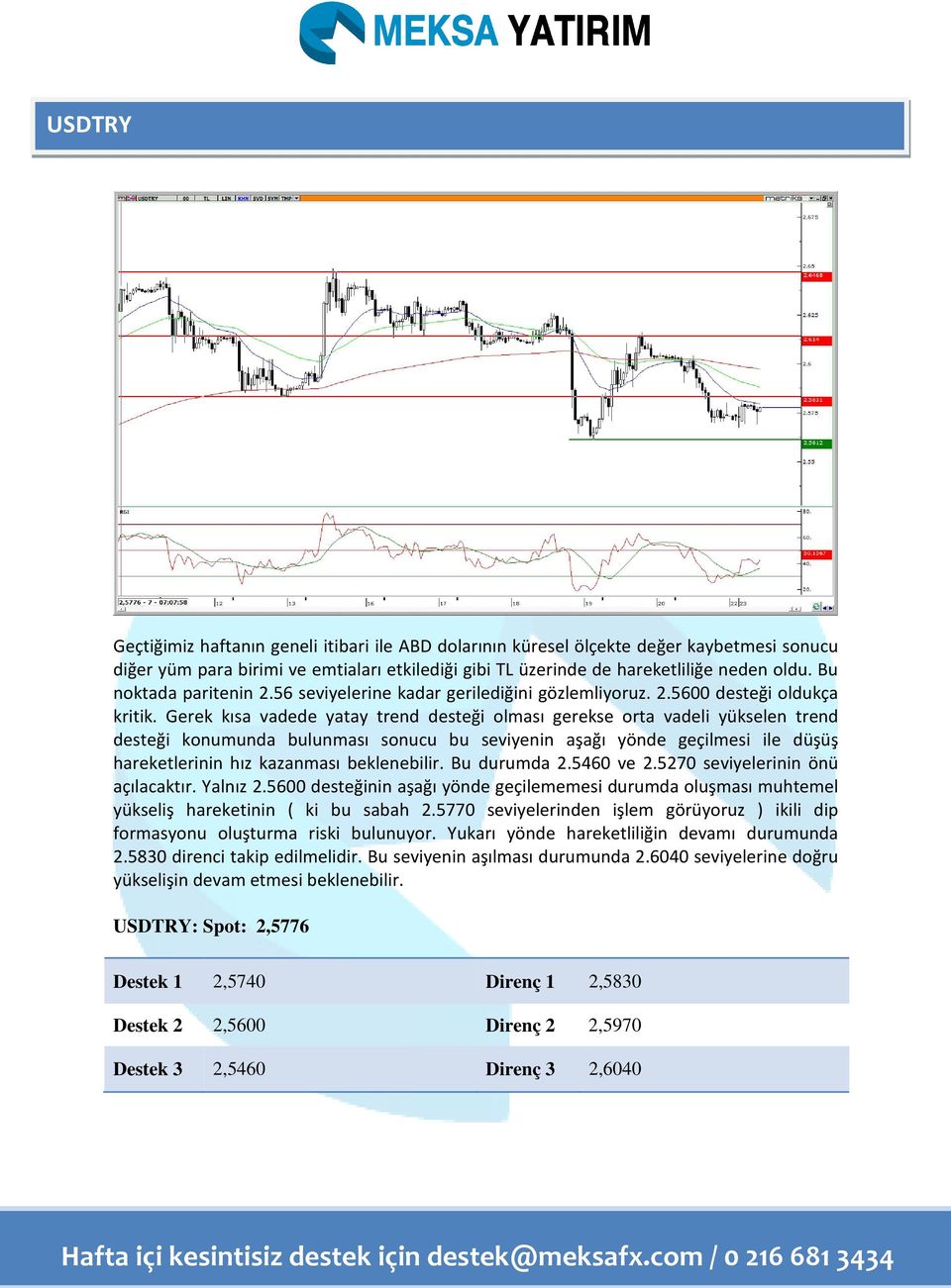 Gerek kısa vadede yatay trend desteği olması gerekse orta vadeli yükselen trend desteği konumunda bulunması sonucu bu seviyenin aşağı yönde geçilmesi ile düşüş hareketlerinin hız kazanması