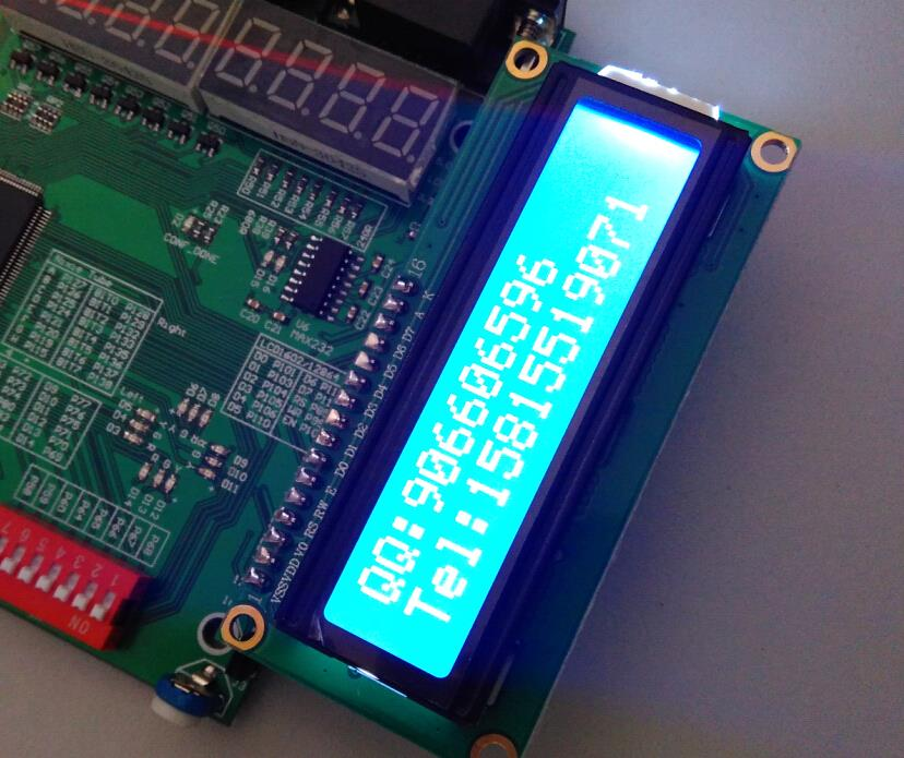 ALTERA Cyclone IV 13 1602 LCD VE 12864 GLCD BAĞLANTI NOKTASININ KULLANIMI: FPGA geliştirme kart üzerinde bulunan bağlantı pinlerine bağlanan 1602 Karakter LCD ile 1602LCD uygulamalarını