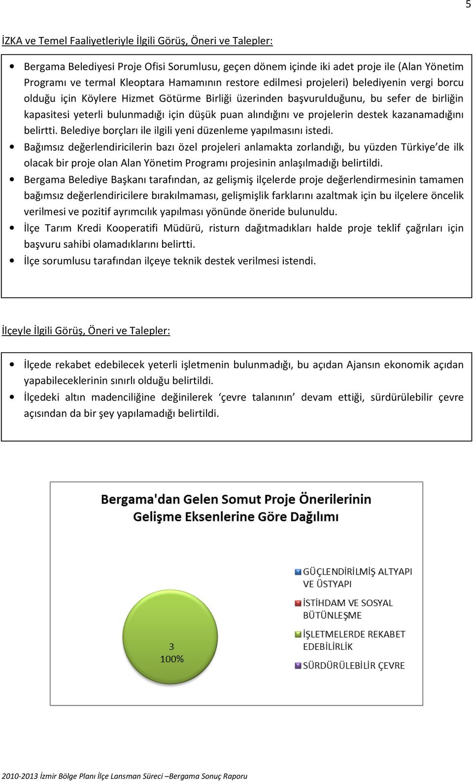 ve projelerin destek kazanamadığını belirtti. Belediye borçları ile ilgili yeni düzenleme yapılmasını istedi.