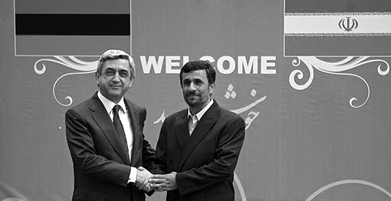 Elhan fiahino lu Ermenistan a Tahran Desteği Ermenistan Dışişleri Bakanı Edvard Nalbandyan, 16 Eylül 2010 da iki günlük ziyaret amacıyla gittiği İran da bu ülkenin Cumhurbaşkanı Mahmut Ahmedinejat