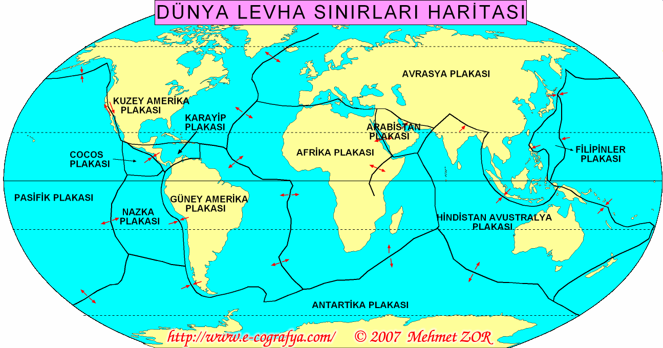 Levha Tektoniği Deniz Tabanı Yayılması ve Kıtların Kayması teorileri birleştirilerek Levha Tektoniği Teorisi ortaya atılmıştır.