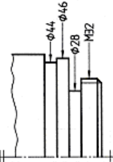 DIAMETER (ÇAP) GÖSTERİMİ Çapların ölçülendirilmesinde Ø (çap işareti) sembolü, her pozisyonda ölçü rakamı önüne