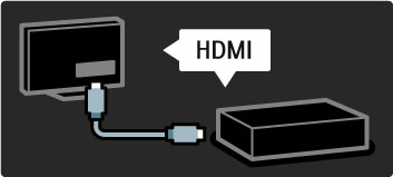 Cihazlarınızı ekleme hakkında daha fazla bilgi için bkz. Yardım > TV'nizin kullanımı > Menüler > Ana menü. EasyLink hakkında daha fazla bilgi için bkz. Yardım > Ayarlar > EasyLink HDMI-CEC.
