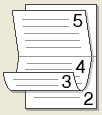 Sürücü ve Yazılım Kitapçık / Kitapçık (Elle) Bu seçeneği 2 taraflı yazdırmayı kullanarak bir belgeyi kitapçık formatında yazdırmak için kullanın; belgeyi doğru sayfa numarasına göre düzenleyecek ve