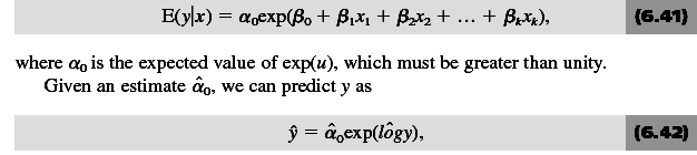Düzeltme faktörünün N dağılım varsayımına dayanmayan diğer bir tahmini u nun açıklayıcı değişkenlerden (x ler) bağımsız olduğunu varsayarsak, y nin koşullu beklenen değerini şöyle yazabiliriz: